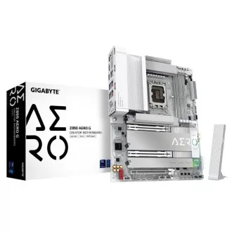 GIGABYTE MB Sc LGA1851 Z890 AERO G, Intel Z890, 4xDDR5, 2xHDMI, 1xThunderbolt, WiFi, 2xHDMI, 1xThunderbolt, WiFi