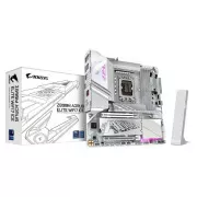 GIGABYTE MB Sc LGA1851 Z890M A ELITE WF7 ICE, Intel Z890, 4xDDR5, 1xDP, 1xHDMI, 1xUSB4, WiFi, mATX, 1xUSB4, mATX