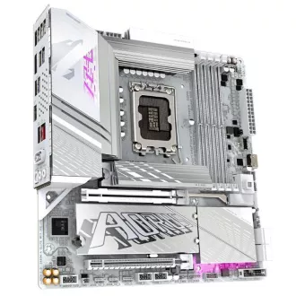 GIGABYTE MB Sc LGA1851 Z890M A ELITE WF7 ICE, Intel Z890, 4xDDR5, 1xDP, 1xHDMI, 1xUSB4, WiFi, mATX, 1xUSB4, mATX