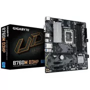 GIGABYTE MB Sc LGA1700 B760M D3HP, Intel B760, 4xDDR5, 1xDP, 1xHDMI, 1xVGA, mATX, 1xHDMI, 1xHDMI, 1xVGA