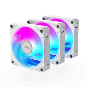 GIGABYTE ventilátor AORUS EZ CHAIN FAN ICE 3-PACK, 3x120mm, fehér