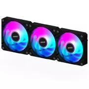 GIGABYTE ventilátor AORUS EZ CHAIN FAN 3-PACK, 3x120mm, fekete