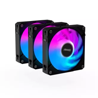 GIGABYTE ventilátor AORUS EZ CHAIN FAN 3-PACK, 3x120mm, fekete