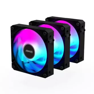 GIGABYTE ventilátor AORUS EZ CHAIN FAN 3-PACK, 3x120mm, fekete
