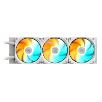 GIGABYTE vízhűtő GAMING 360 ICE, 3x120mm, ARGB, LGA1851, AM5, fehér