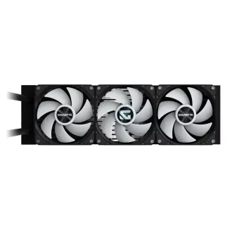 GIGABYTE vízhűtő GAMING 360, 3x120mm, ARGB, LGA1851, AM5, fekete