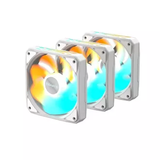 GIGABYTE ventilátor EZ CHAIN RVS FAN 3-PACK, 3x120mm, fehér