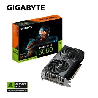 GIGABYTE VGA NVIDIA GeForce RTX 5060 WINDFORCE MAX OC 8G, 8G GDDR7, 3xDP, 1xHDMI - Használt