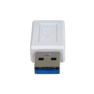 PremiumCord USB-C USB-A 3.0 adapterre, fehér színű