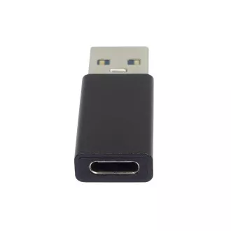 PremiumCord USB-C USB-A 3.0 adapterre, fekete színű