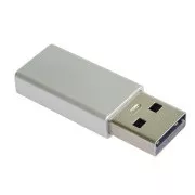 PremiumCord USB-C USB-A 2.0 adapter, ezüst