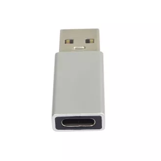 PremiumCord USB-C USB-A 2.0 adapter, ezüst