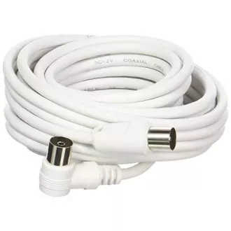 PREMIUMCORD TV kábel M/F csatlakozó 90, 75 Ohm 15m PREMIUMCORD TV kábel M/F csatlakozó 90, 75 Ohm 15m