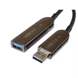 PREMIUMCORD kábel USB3.0   2.0 hosszabbító optikai AOC kábel A/Male - A/Female 15m
