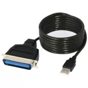 PremiumCord USB nyomtatókábel USB párhuzamos port LPT (CEN36M)