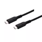 C-TECH USB 4.0, Type-C (CM/CM), PD 100W, 40Gbps, 0, 5m, fekete