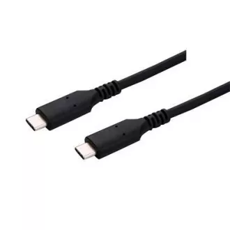 C-TECH USB 4.0, Type-C (CM/CM), PD 100W, 40Gbps, 0, 5m, fekete
