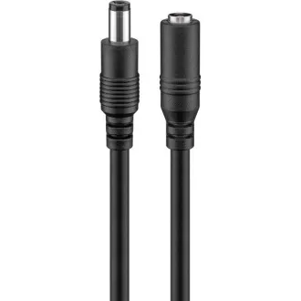 PREMIUMCORD tápcsatlakozó hosszabbító kábel 5, 5/2, 1mm, 10m