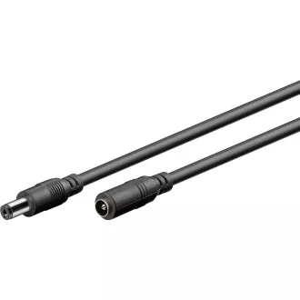 PREMIUMCORD tápcsatlakozó hosszabbító kábel 5, 5/2, 1mm, 10m