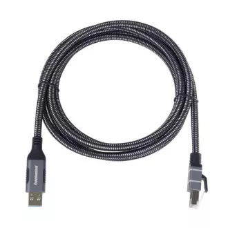 PremiumCord Ethernet kábel USB3.2 - LAN RJ45 10/100/1000, 3m, 3m