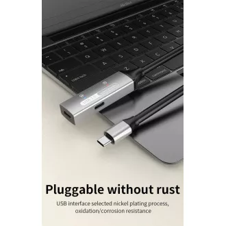 PREMIUMCORD USB-C átjátszó és hosszabbító kábel Hím-Nyílás, 5Gbps Alumínium 10m