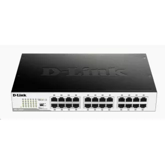D-Link DGS-1024D 24 portos 10/100/1000 Gigabit asztali/támfalra szerelhető kapcsoló