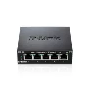 D-Link DES-105 5 portos 10/100 fémházas asztali kapcsoló