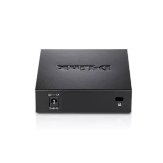 D-Link DES-105 5 portos 10/100 fémházas asztali kapcsoló D-Link DES-105 5 portos 10/100 fémházas asztali kapcsoló