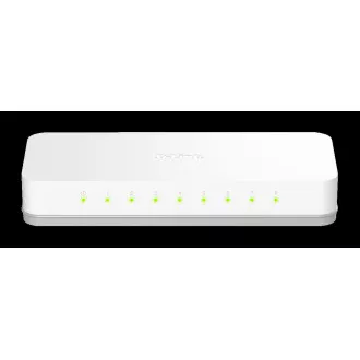 D-Link GO-SW-8E 8 portos 10/100 asztali kapcsoló