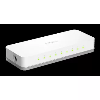 D-Link GO-SW-8E 8 portos 10/100 asztali kapcsoló