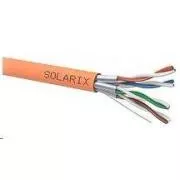 Solarix STP, Cat6A, vezeték, LSOH B2ca, 500m-es tekercs SXKD-6A-STP-LSOH-B2ca