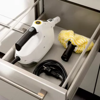Kärcher SC 1 Multi & Up gőztisztító, 1300 W, 200 ml, padlófúvókával, EasyFix törlőkendővel