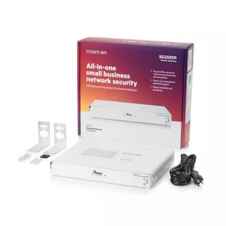 HPE Networking Instant On Secure Gateway 5 portos SmartRate 2.5G PoE  64W SG2505P