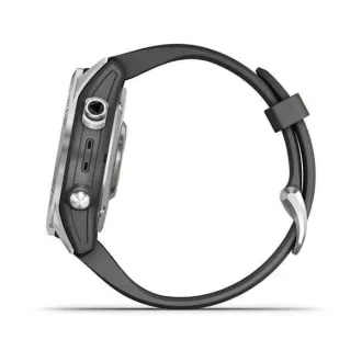 Garmin fenix 7s üveg, ezüst/ grafit szilikon szalag, EU Garmin fenix 7s üveg, ezüst/ grafit szilikon szalag, EU