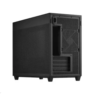 ASUS tok AP201 PRIME CASE TG, Mini Tower, fekete