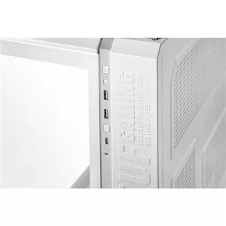 ASUS tok TUF GAMING CASE (GT502) TG, Mid Tower, átlátszó oldallap, fehér ASUS tok TUF GAMING CASE (GT502) TG, Mid Tower, átlátszó oldallap, fehér