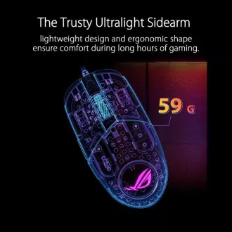 ASUS egér ROG STRIX IMPACT III, fekete