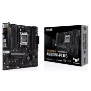 ASUS MB Sc AM5 TUF GAMING A620M-PLUS, AMD A620, 4xDDR5, 1xHDMI, 2xDP, mATX, 1xHDMI, 2xDP, mATX