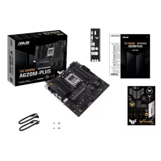 ASUS MB Sc AM5 TUF GAMING A620M-PLUS, AMD A620, 4xDDR5, 1xHDMI, 2xDP, mATX, 1xHDMI, 2xDP, mATX