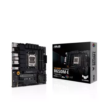 ASUS MB Sc AM5 TUF GAMING B650M-E, AMD B650, 4xDDR5, 2xDP, 1xHDMI, mATX, 1xHDMI, mATX