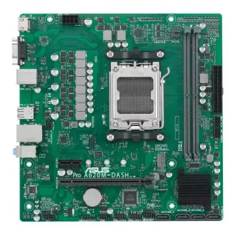 ASUS MB Sc AM5 PRO A620M-DASH-CSM, AMD A620, 2xDDR5, 1xHDMI, 1xVGA, mATX, 1xHDMI, 1xVGA, mATX