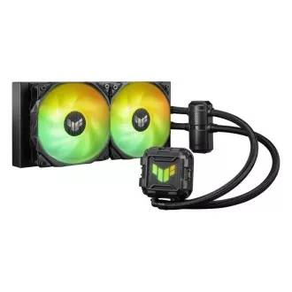 ASUS CPU vízhűtő AIO TUF GAMING LC II 240 ARGB, 2x120mm, LGA1851, AM5