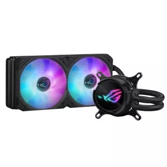 ASUS CPU vízhűtő AIO ROG STRIX LC III 240 ARGB, 2x120mm, LGA1851, AM5