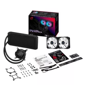 ASUS CPU vízhűtő AIO ROG STRIX LC III 240 ARGB, 2x120mm, LGA1851, AM5
