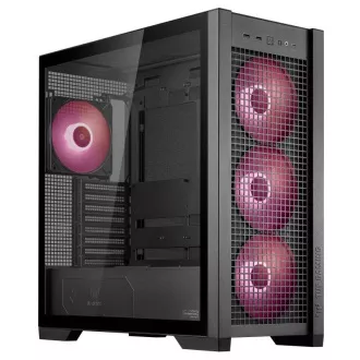 ASUS tok TUF GAMING CASE (GT302) TG, Mid Tower, 4x 140mm ARGB ventilátor, fekete