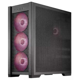 ASUS tok TUF GAMING CASE (GT302) TG, Mid Tower, 4x 140mm ARGB ventilátor, fekete