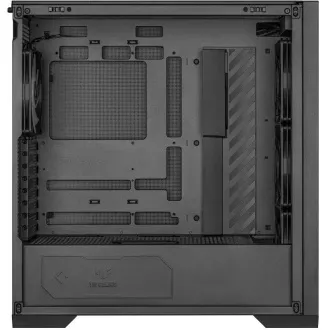 ASUS tok TUF GAMING CASE (GT302) TG, Mid Tower, 4x 140mm ARGB ventilátor, fekete