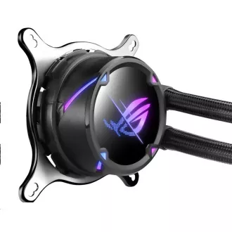 ASUS CPU vízhűtő AIO ROG STRIX LC II 240, 2x120mm, LGA1851, AM4 ASUS CPU vízhűtő AIO ROG STRIX LC II 240, 2x120mm, LGA1851, AM4