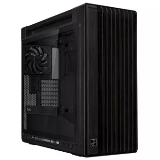 ASUS tok PROART PA602 WOOD TG PWM BLACK, Mid Tower, átlátszó oldalpanel, fekete