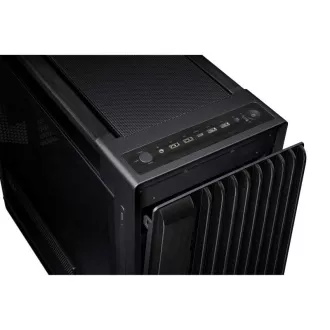ASUS tok PROART PA602 WOOD TG PWM BLACK, Mid Tower, átlátszó oldalpanel, fekete